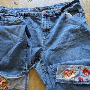 Embroidered Jeans